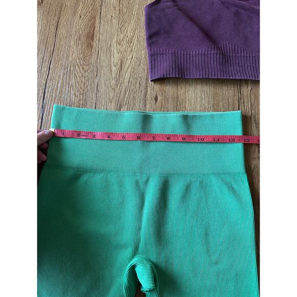 JoyLab Workout Biker Shorts & Sports Bra Bundle - Picture 5 of 7